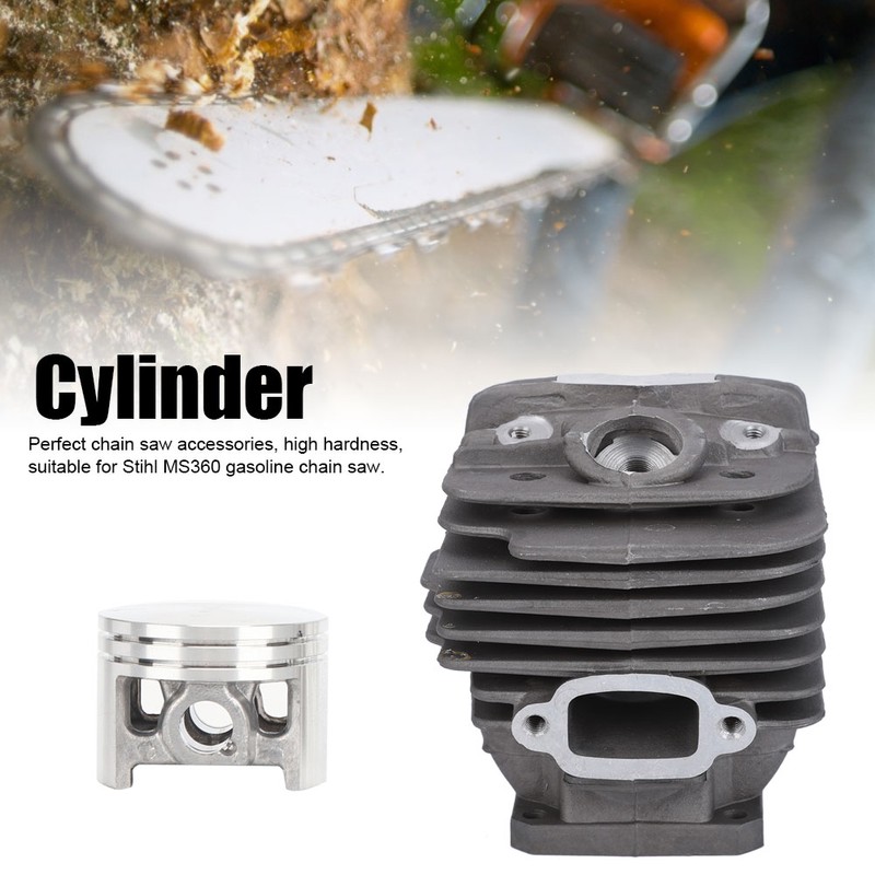 Chain Saw Cylinder Piston Replacement Kit Hardware Tool Fittings Fit