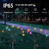 2Set Solar Bee Garden Lights IP65 Waterproof 8 LED Decorative