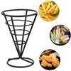 Hemoton French Fries Stand,French Fry Holder French Fries Cone Holder