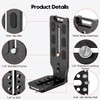 Koolehaoda L Shape Camera Bracket, Video Vertical Shooting Quick Release