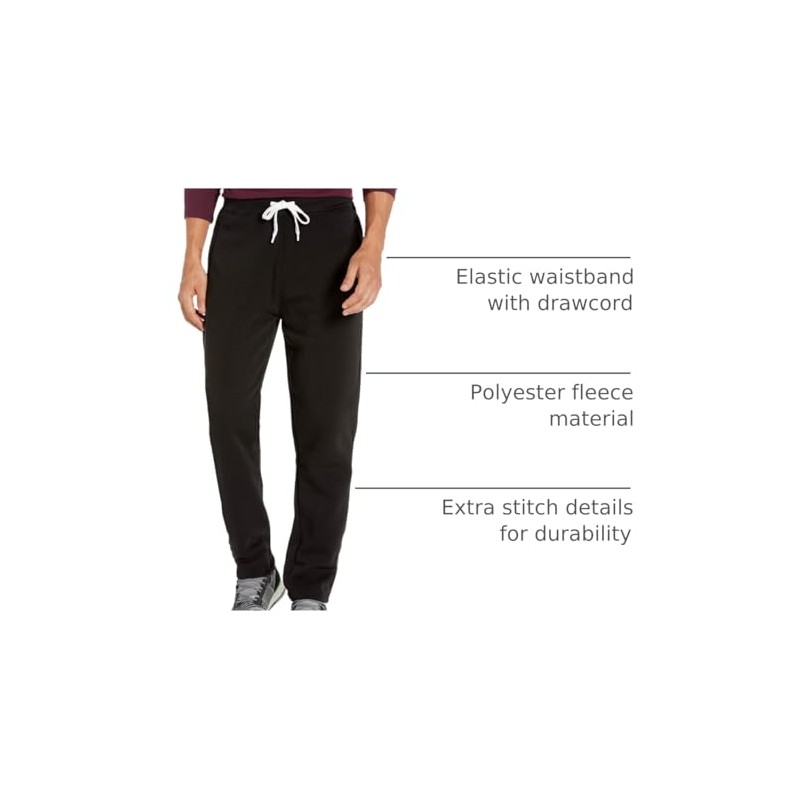 Southpole Men's Active Fleece Open Bottom Sweatpants - Regular and