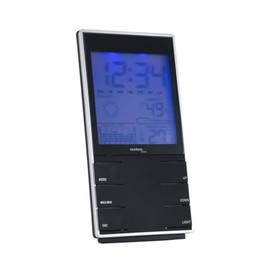 techno line WS 9120 Stazione Meteo, Argento/Nero