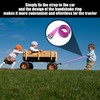 4 Pieces Scooter Traction Ropes, Children'S Car Straps, Portable Traction
