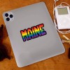 RetroPlanet Maine Rainbow Die Cut Vinyl Sticker