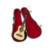 Kurt Adler J4544 5.52" Wood Pearlized Guitar Ornament