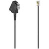 Hama Universal Telephone Cable TAE-F Plug to RJ11 Plug (Western