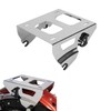 TCMT Chrome Solo Rack w/Docking Hardware Kit Fit For Harley
