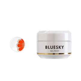 Bluesky Gel Nail Polish, Nail Art Gel Paint, Orange 04, 8 ml, Gel Nail Polish, Nail Art Gel Orange, Colour Gel for Nail Design (Requires Curing Under UV LED Lamp), 8 ml