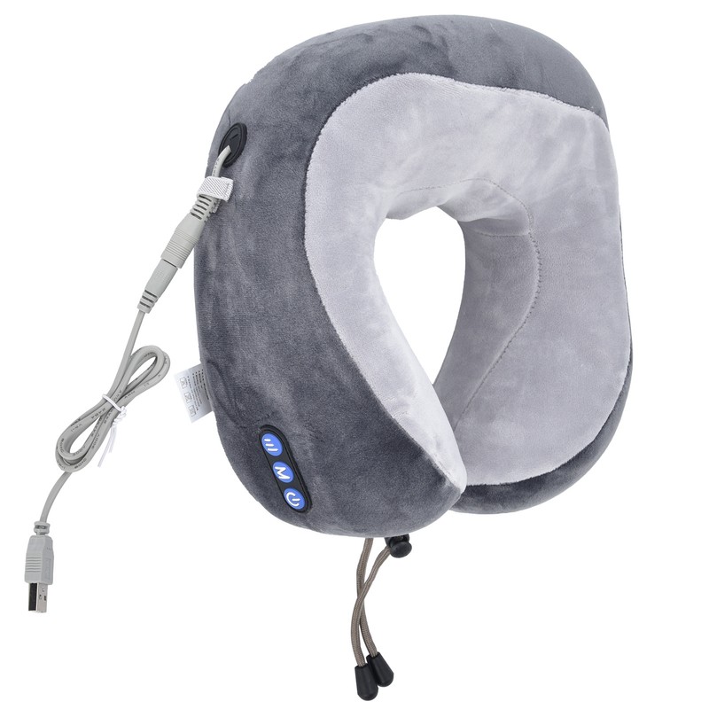 Neck Massage Pillow Electric UShaped Neck Massager USB Charging Massage