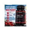 Astaxantina Con Aceite De Krill 200 Cápsulas 2400 Mg