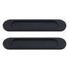 EMSea 2Pcs Oval Sliding Door Handles Replacement Sliding Barn Door
