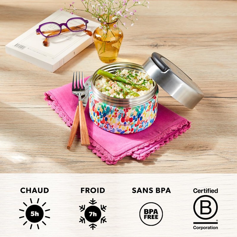 QWETCH - Thermal Lunch Box - Arty 850ml