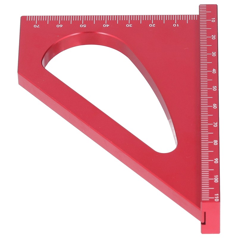 Layout Miter Gauge Aluminium Alloy 45 90 Degree Measuring Scribing