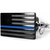 MULL USA Flag Metal Trailer Hitch Cover with Anti-Rattle Hitch