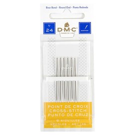 DMC - Agujas de punto de cruz tamaño 24