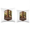 Sequoia National Park Throw Pillow