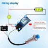 Taiss 2pcs New LJ12A3-4-Z/BY Inductive Proximity Sensor Switch 4mm Detection