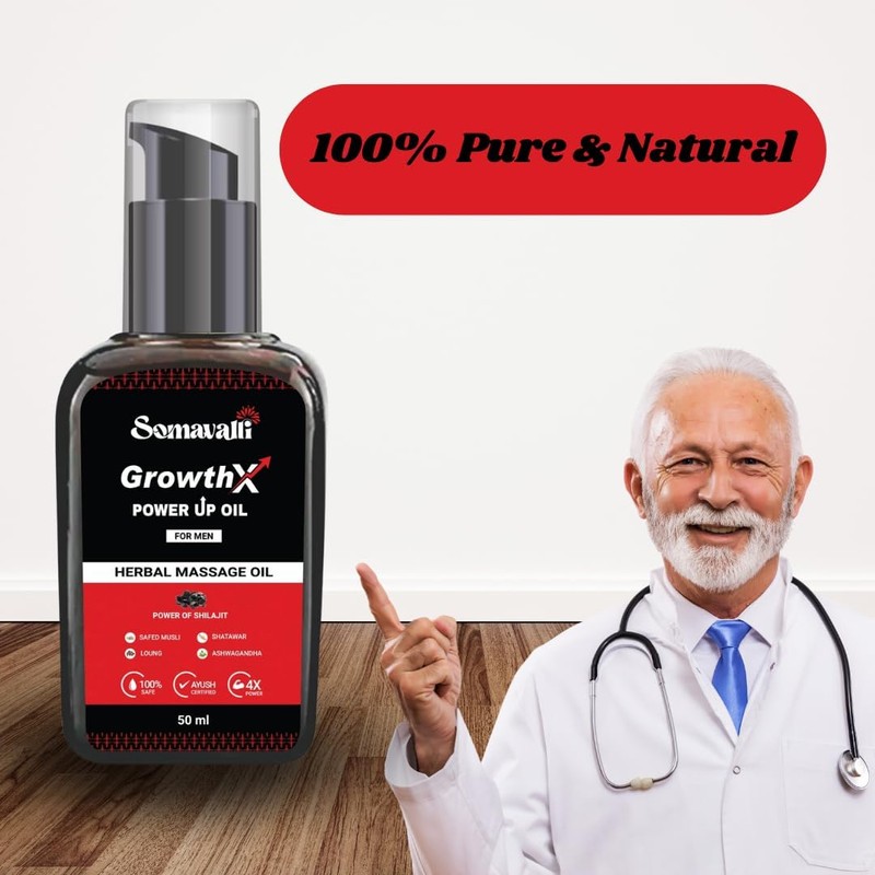  Growth Lift-up (Massage Oil) | Massage Oil for Men's
