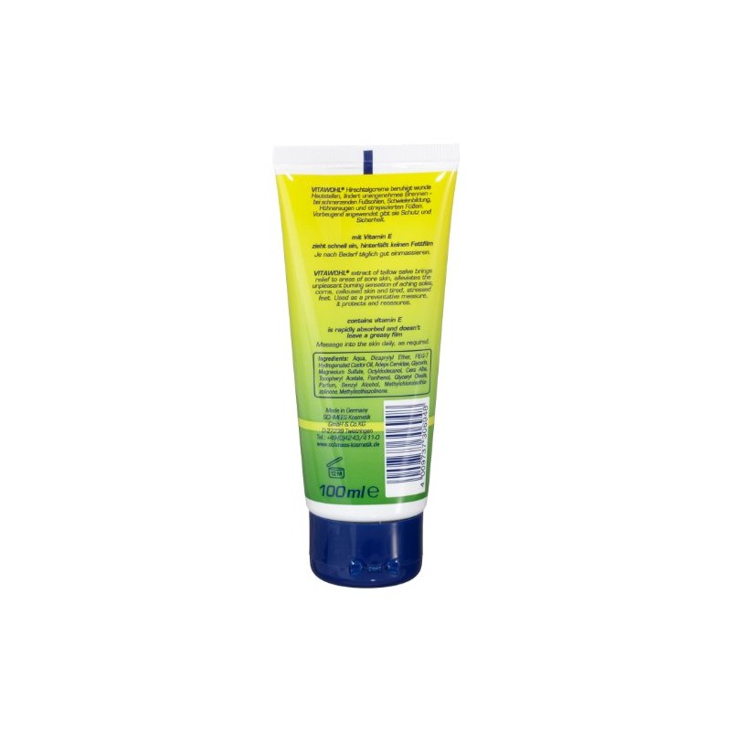 Vitawohl Deer Tallow Cream 100 ml, Pack of 2 (2