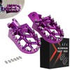 JFG RACING Dirt Bike Pegs,Motorcycle Foot Pegs MX Foot Pedals