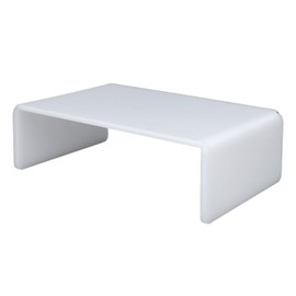 Acrylic Elevated Shelf for Dental Use Smoothing Edges Acrylic Elevated Rack for Computer Monitors Monitor Stand for Home Office School Business 27 x 16.5 x 8cm/10.6 x 6.5 x 3.1in