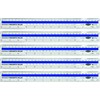 YOSOGO - Regla magnética transparente de plástico de 30 cm,