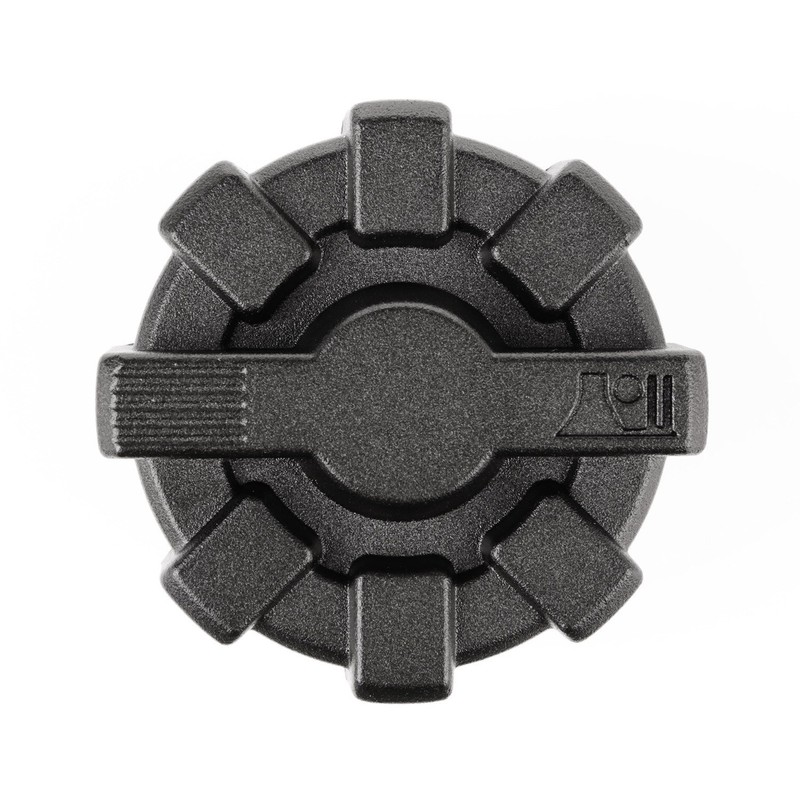 Rugged Ridge 11229.10 Black Elite Aluminum Fuel Cap, for 2007-2018
