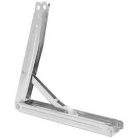 Multi-Level Folding Hinge, Zinc Alloy and Iron, Silver, 0-70 Degree Adjustable, for Study Table, Desk, Painting Table