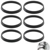 6 Pcs Rubber Seal Washers for Plumbing, 43mm Sink Drain