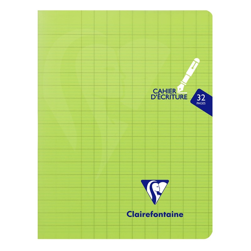 Clairefontaine 303796AMZC Pack of 5 Mimesys Notebooks, 17 x 22