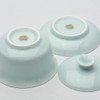 Tenka Tea Gyo Shoshin Lid Bowl (Brother Kiln Powder) 4.2