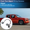INFINAUTO Turn Signal Wiring Harness for GMC Canyon 2004-2012 Front