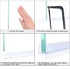 Westspark 2 Meters Bath Shower Screen Seal Strip, Soft Rubber
