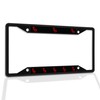 Fastasticdeals Metal Insert License Plate Frame East Dragon Weatherproof Car