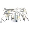 G.S Set of 15 PCS Ear and Nose Instruments Forceps