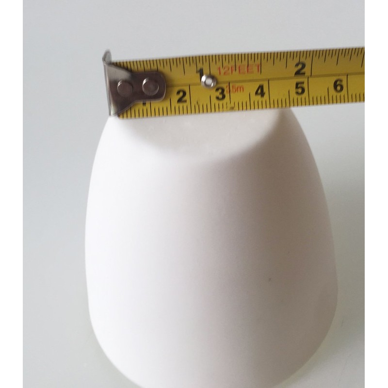 OTOOLWORLD 99.3% Alumina Crucible Al2O3 Aluminum Oxide Crucible Assay Crucible