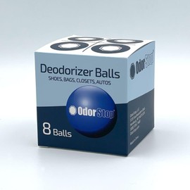 OdorStop Deodorizer Balls 8 Pack - Linen Scent