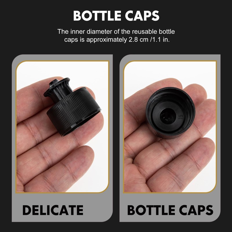 Emil Bottle Stopper Push Pull Cap Sports Water Bottle Cap