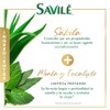 Savilé Shampoo Menta y Eucalipto, Blanco, 1000 ml
