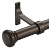 Heavy Curtain Rod,Adjustable Curtain Rod 1 inch Rods for Windows