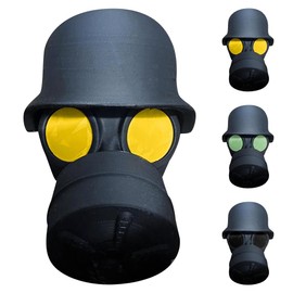 Anhängerkupplung Abdeckung, Abdeckkappe für Anhängerkupplung, Wasserdicht Anhängerkupplung Abdeckung Lustig (Gelb)