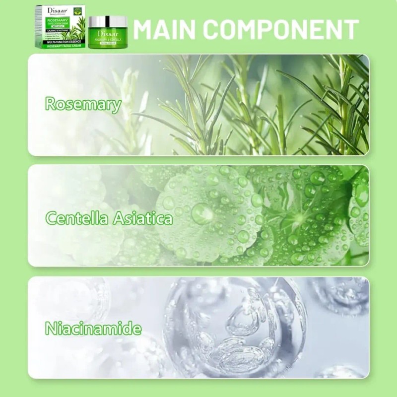 Kit Facial Romero Y Centella Asiática Antiacné, Depura 4 Pzs