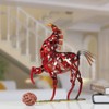 TOOARTS Metal Sculpture Metal weaving horse Home Furnishing Articles Handicrafts