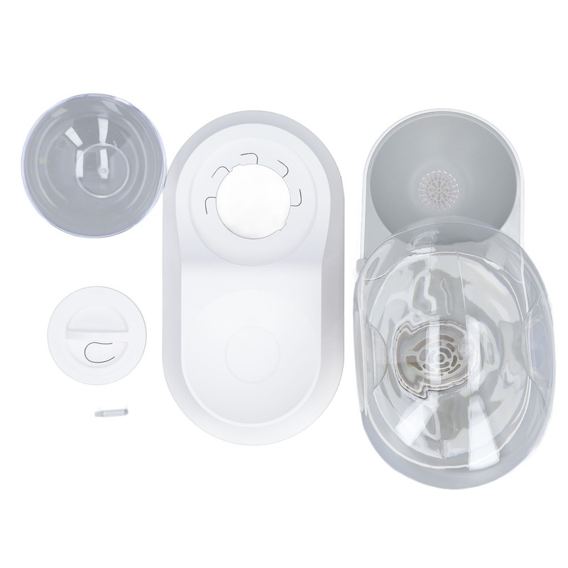 Pet Water Dispenser Food Feeder Cat Automatic Drinking Snail Shape