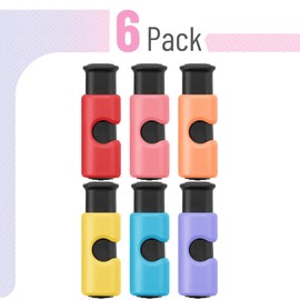 Mr. Pen- Squeeze and Lock Bread Bag Clips, 6 Pack, Squeeze and Lock Bread Clips, Bag Clips for Food Storage, Snack Clips for Food Packages, Food Clips for Bags, Plastic Bag Clip, Food Bag Clips