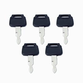 Heavens Horse (5-pack) starter key for Kobelco New Holland Case excavator Kawasaki loader.