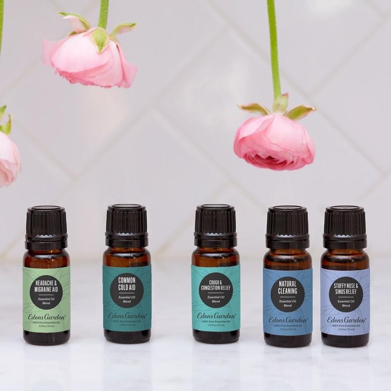 Stuffy Nose & Sinus Relief Essential Oil Blend- Best For