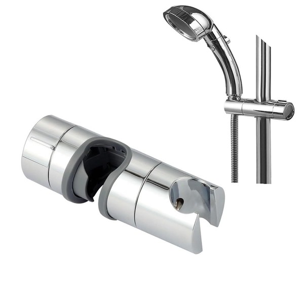 DACUAN Adjustable Shower Head Holder for Slide Bar Slider Clamp