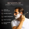 Safir Straight Razor - Shave Ready Straight Edge Razor, Japanese