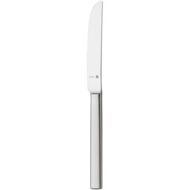 WMF Lyric Plus Menümesser 23,3 cm, Hohlheftmesser, Messer mit eingesetzter Klinge, Tafelmesser Cromargan protect Edelstahl teilmattiert, kratzbeständig, spülmaschinenfest
